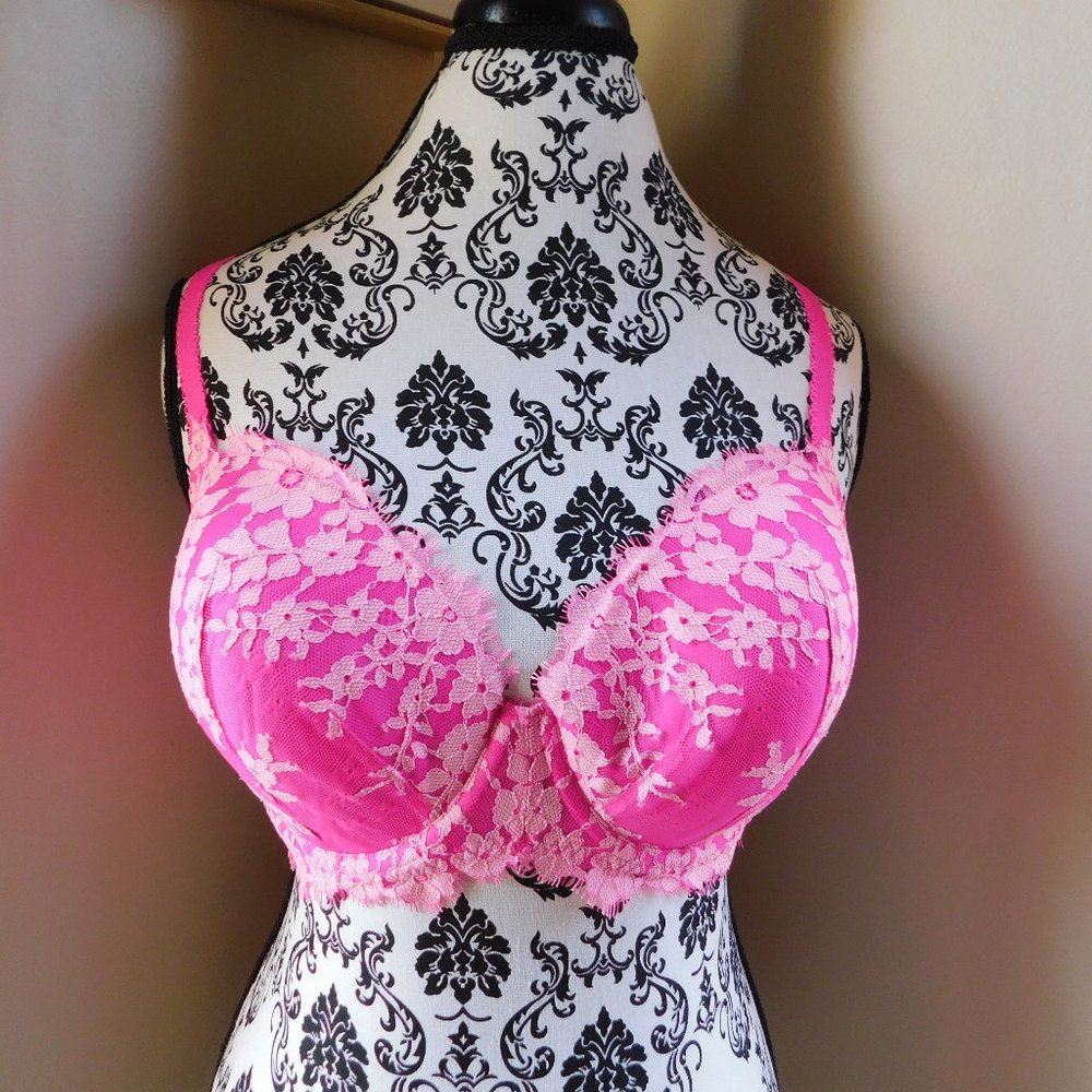 RARE! VICTORIA'S SECRET DREAM ANGELS FLORAL BRA